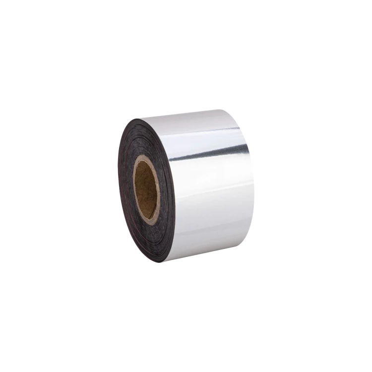 Heißprägefolie 4 cm - silber - Länge 120m - BP205