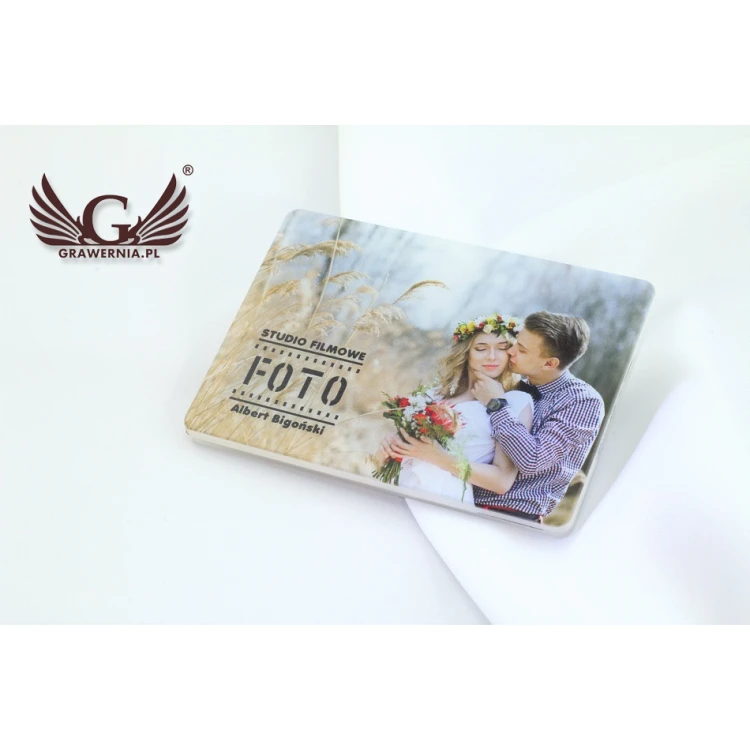 Foto Karte Pendrive 8, 16 oder 32GB USB 2.0 - UV-Druck