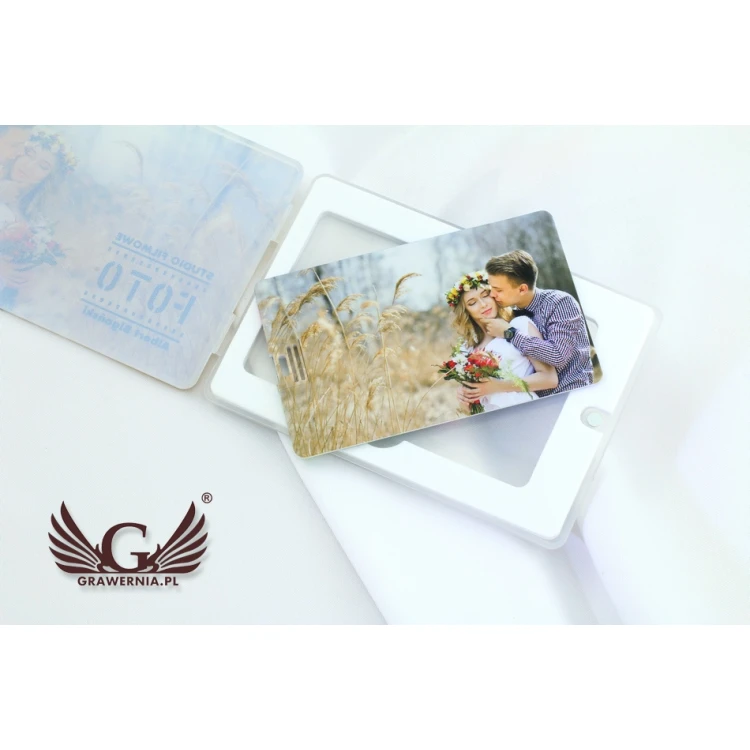 Foto Karte Pendrive 8, 16 oder 32GB USB 2.0 - UV-Druck