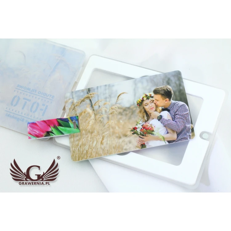 Foto Karte Pendrive 8, 16 oder 32GB USB 2.0 - UV-Druck
