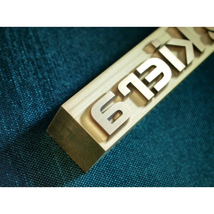 HOTSTAMP - Matrize / Siegel zum Heißprägen des Logos