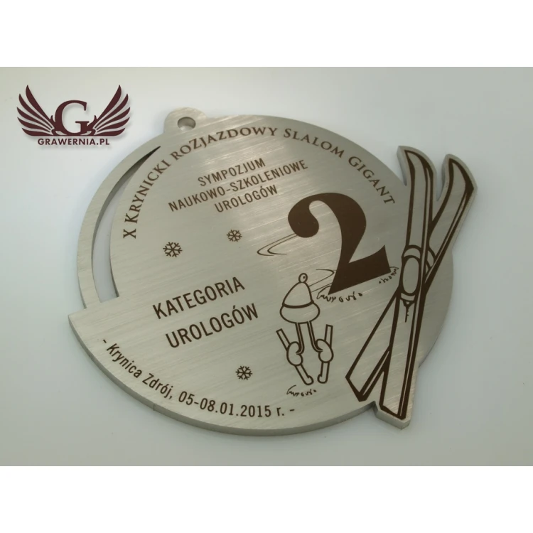 Metallmedaillen in drei Farben (Messing, Stahl, Kupfer) - Abmessungen 93x88mm - MGR091