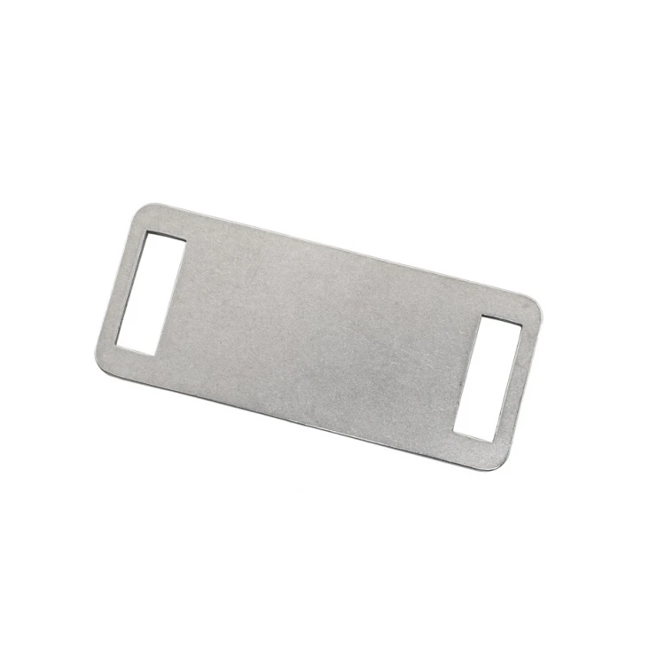 Stahlkleidungsetiketten - Abmessungen: 35x15mm - ME20