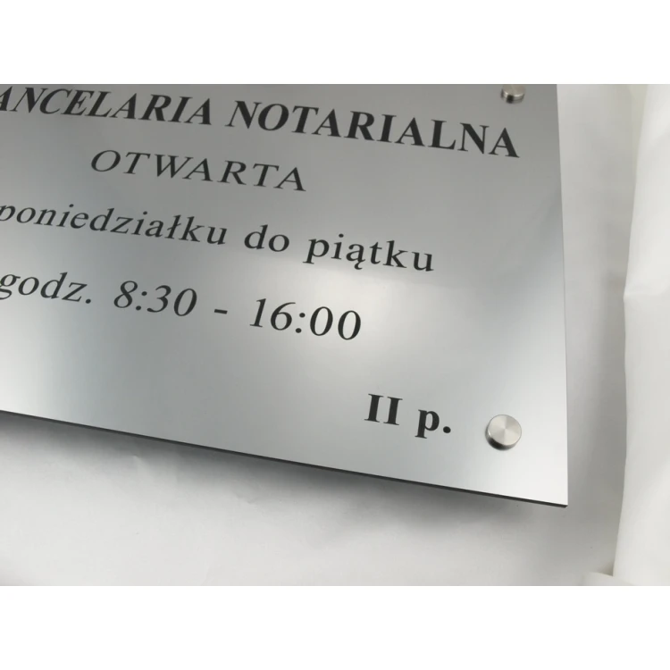 NOTARSCHILDER - Öffnungszeiten - SZ026 - Größe 50x35cm