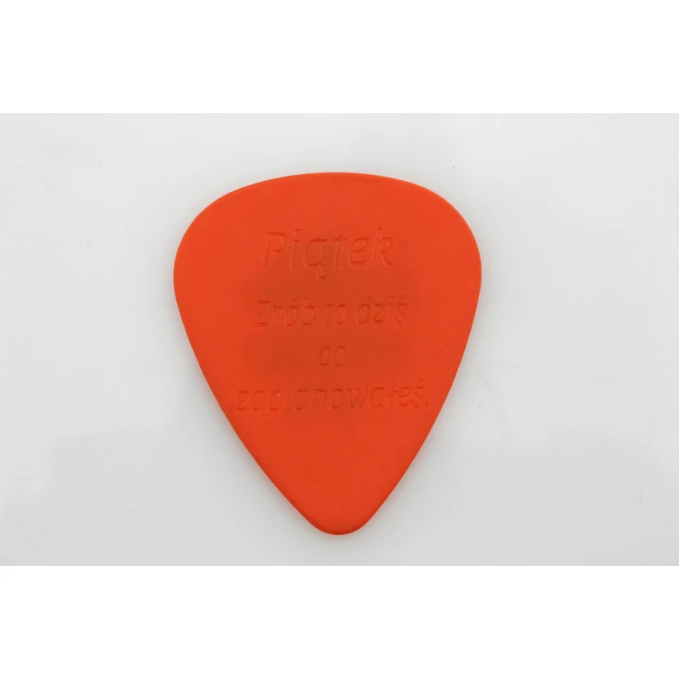 Gitarren-Plektren mit eigenem Logo - Kunststoff - Set: 6 Stück - KG11