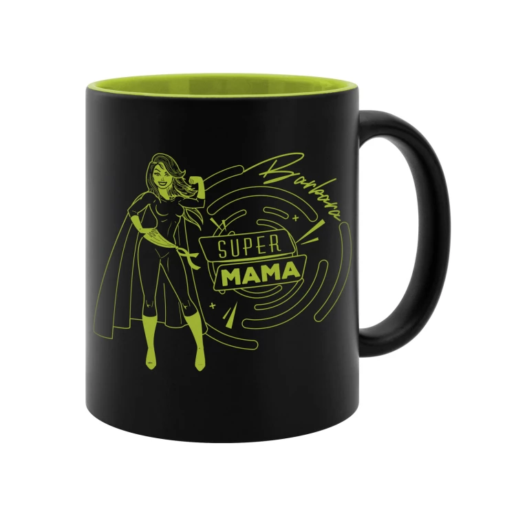 Keramikbecher mit Gravur - FUR MUTTER FUR VATER - poj. 325ml - KUB064