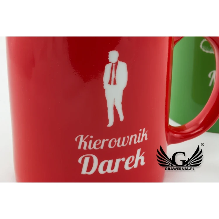 Keramikbecher mit Gravur - NEW EXPERT - Fassungsvermögen 360ml - KUB016