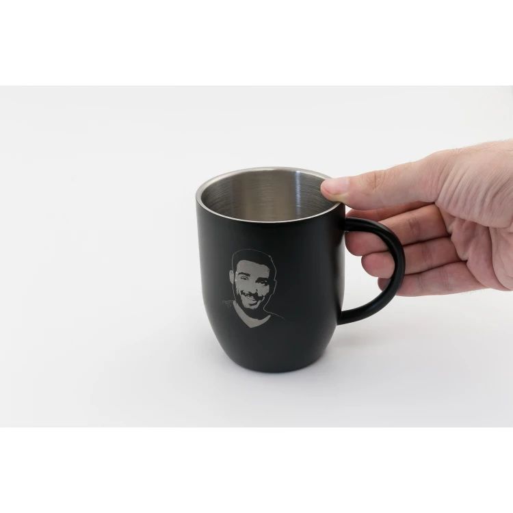 Gravierter Edelstahlbecher - NIGHT - 380ml Fassungsvermögen