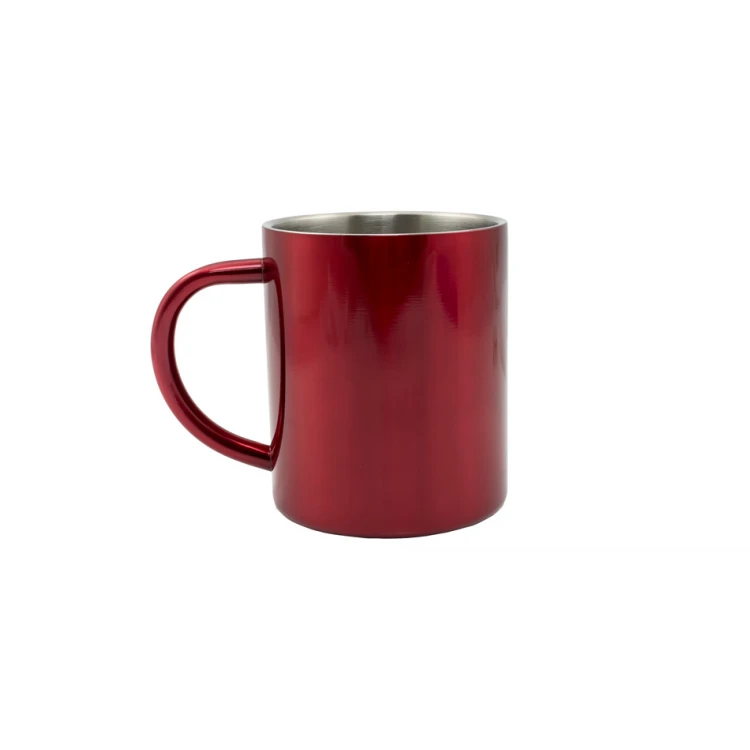 Adventure Edelstahlbecher mit Ihrer Gravur - Kapazität: 240 ml - KUB027 - vier Farben zur Auswahl