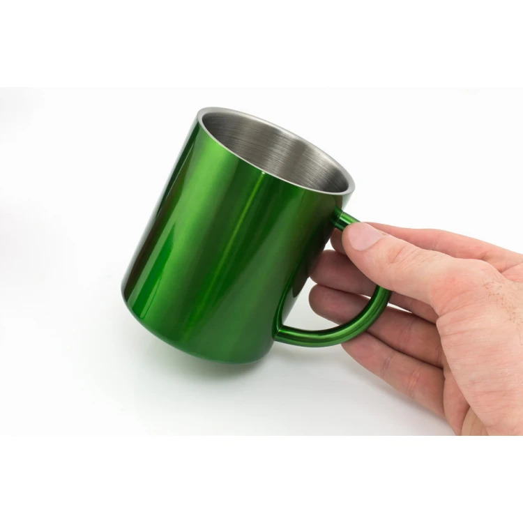 Adventure Edelstahlbecher mit Ihrer Gravur - Kapazität: 240 ml - KUB027 - vier Farben zur Auswahl