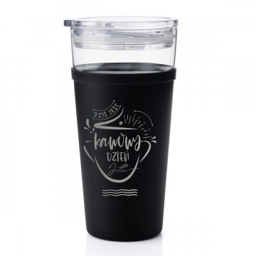 Glasbecher Morea - 428ml - Kaffeetag - KUB039