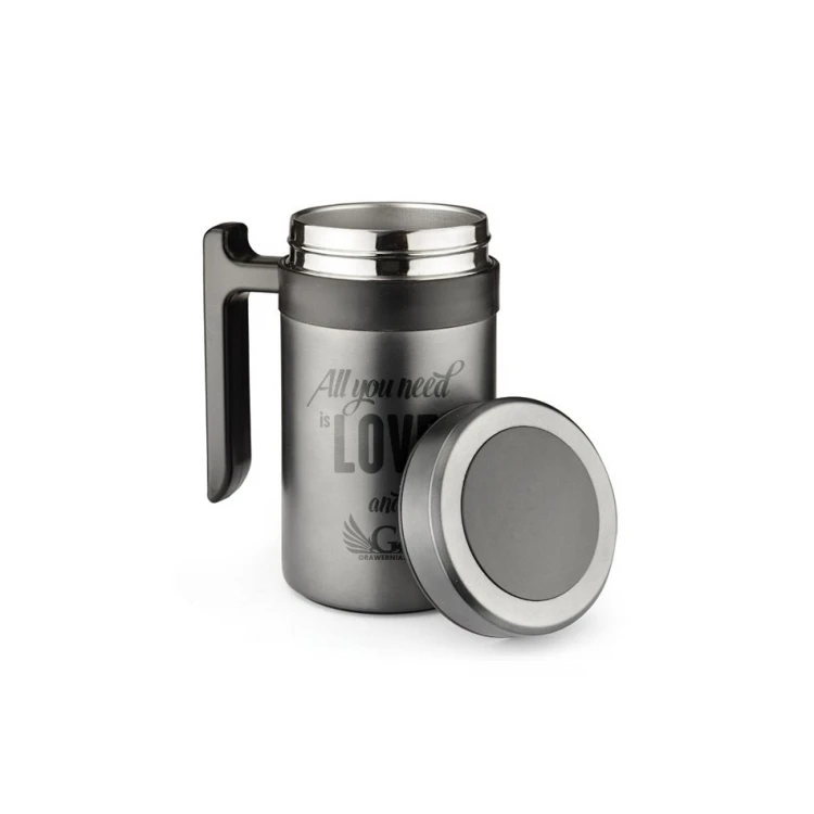 Thermobecher mit Gravur - BOSS - Fassungsvermögen 430ml - KUB011