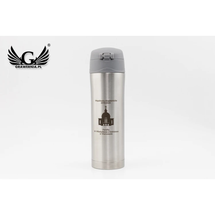 Thermobecher mit Gravur - LOCK - Fassungsvermögen 440ml - KUB032
