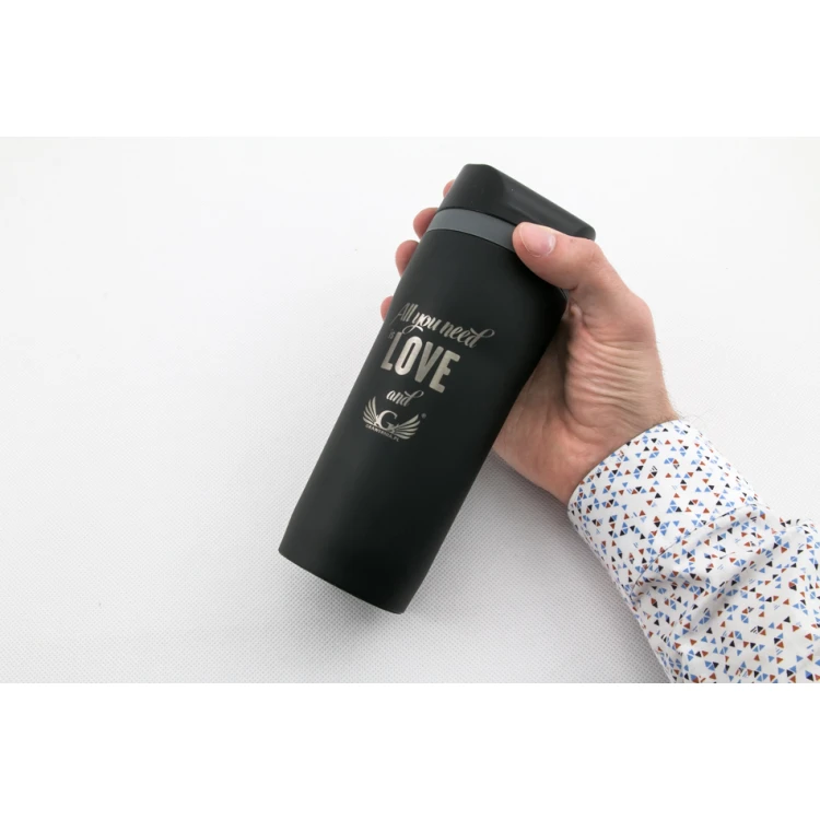 Thermobecher mit Gravur - WINNIPEG - Fassungsvermögen 350ml - KUB030