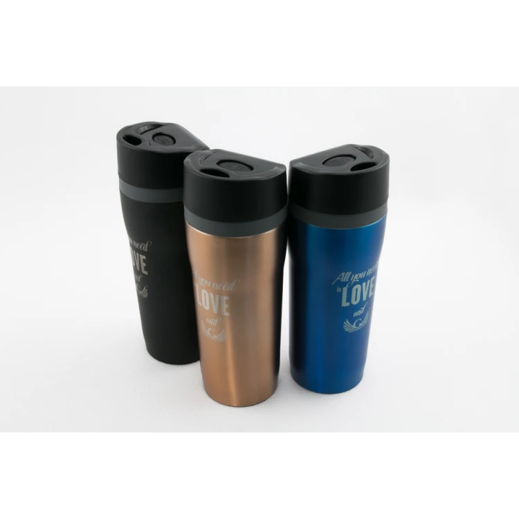Thermobecher mit Gravur - WINNIPEG - Fassungsvermögen 350ml - KUB030