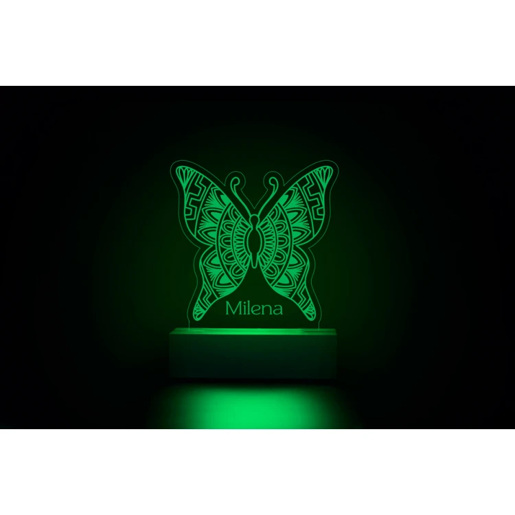 LED RGB Schmetterlingslampe - ferngesteuert - LED024