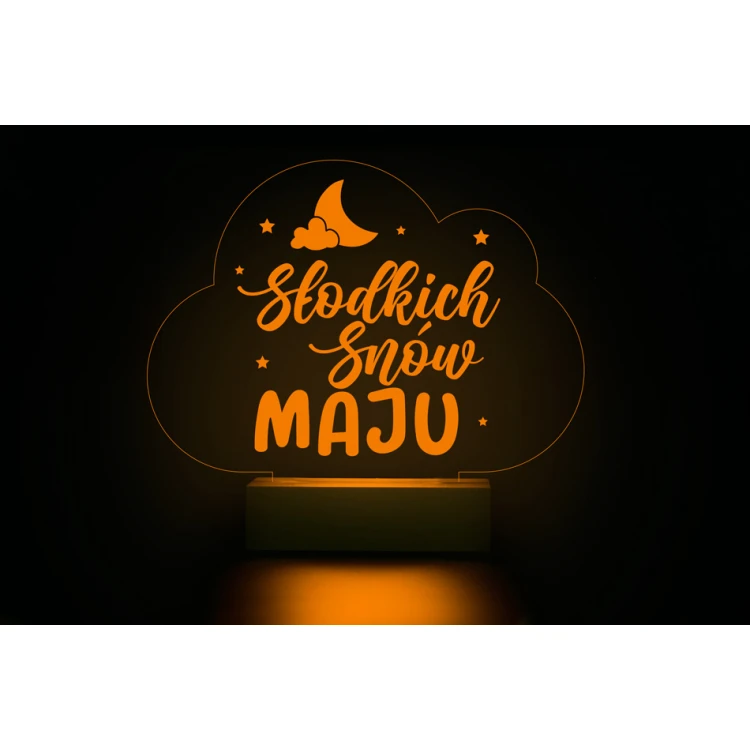 LED RGB Lampe Süße Träume - Fernbedienung - LED026