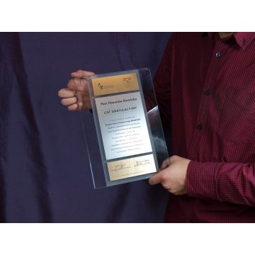 GLAS GRATULATIONSBRIEF - DSZ017