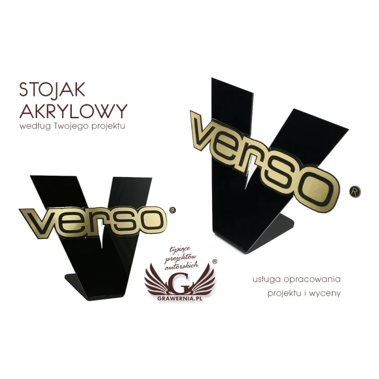 LOGO STAND - Entwicklung eines individuellen Ständers - Modell LS002