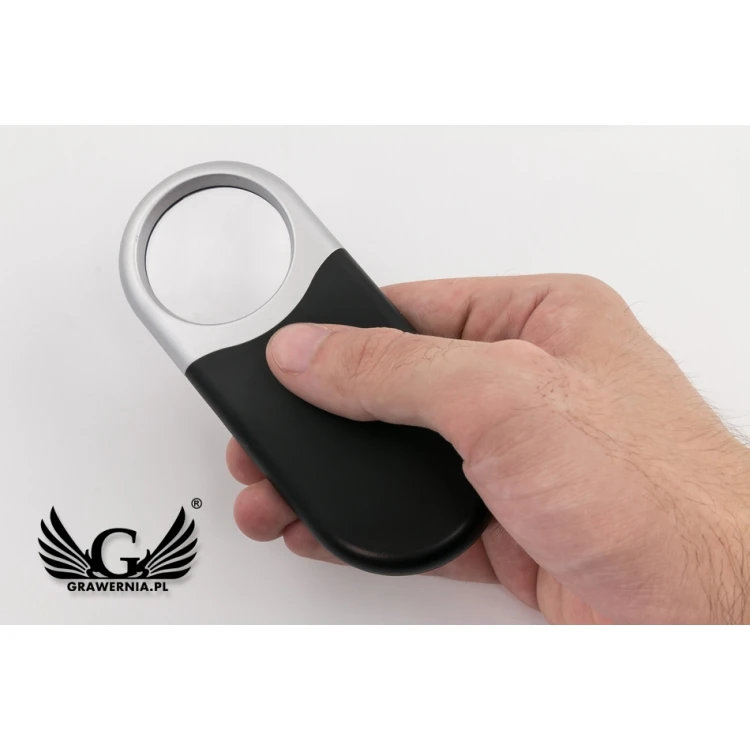 Robin Lupe mit LED-Licht - beliebiger UV-Druck - BP92