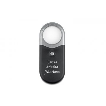 Robin Lupe mit LED-Licht - beliebiger UV-Druck - BP92