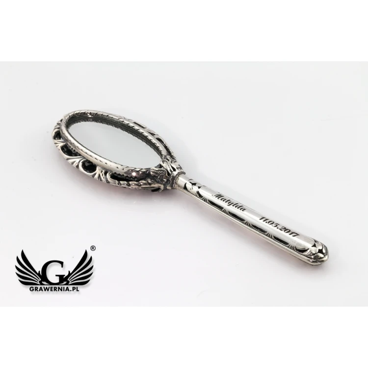 SILBERSPIEGEL - Taufgeschenk - Muster SRB025