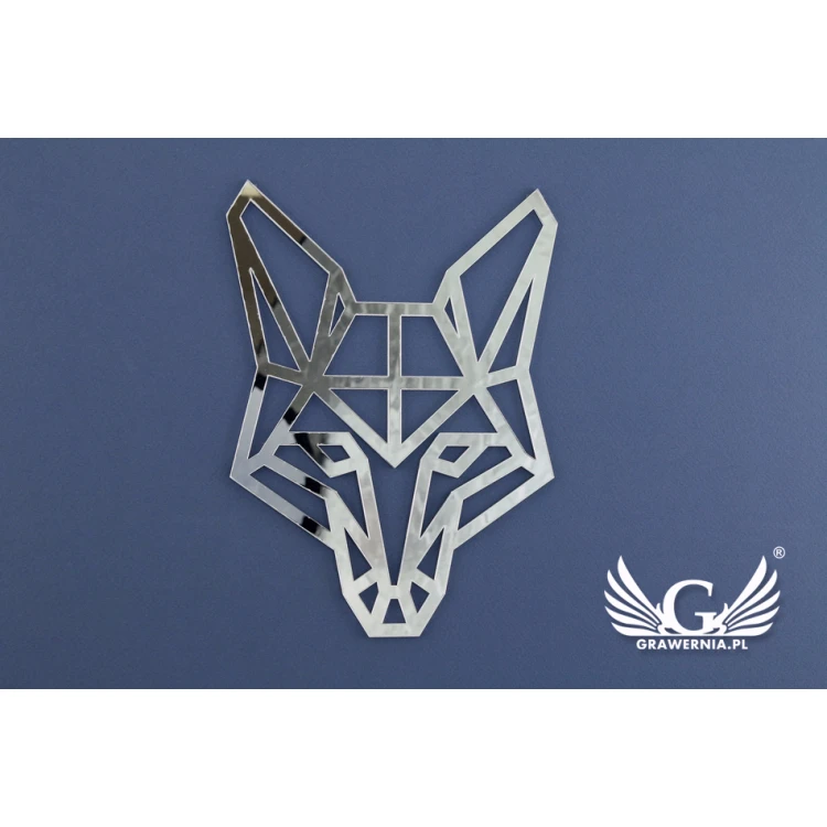 Dekoratives Acrylspiegel - WOLF - LDK005