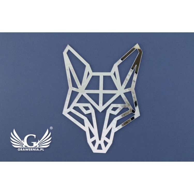 Dekoratives Acrylspiegel - WOLF - LDK005