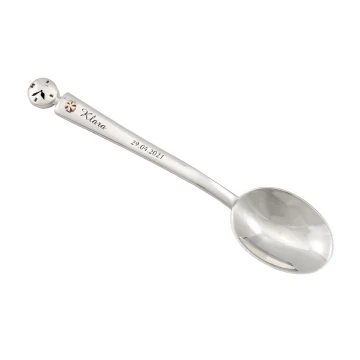 TAUFLÖFFEL MIT VIERBLÄTTRIGEM KLEE - Modell SRB023