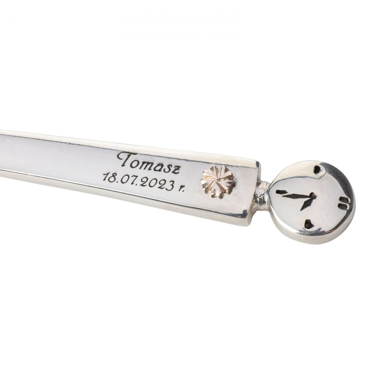 TAUFLÖFFEL MIT VIERBLÄTTRIGEM KLEE - Modell SRB023