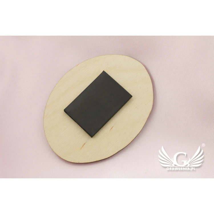 Holzmagnete "Reserviere Zeit" - Lasergraviert - MGN007