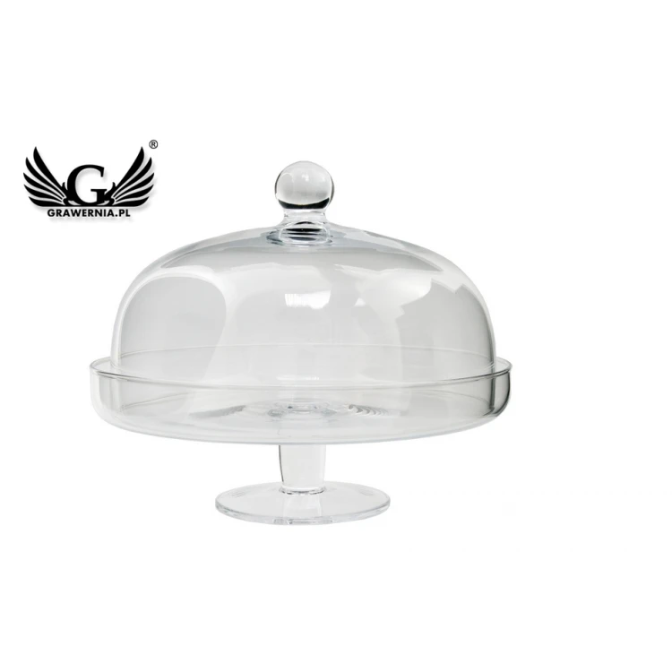 Glasplatte mit Haube - beliebige Gravur - PAT013