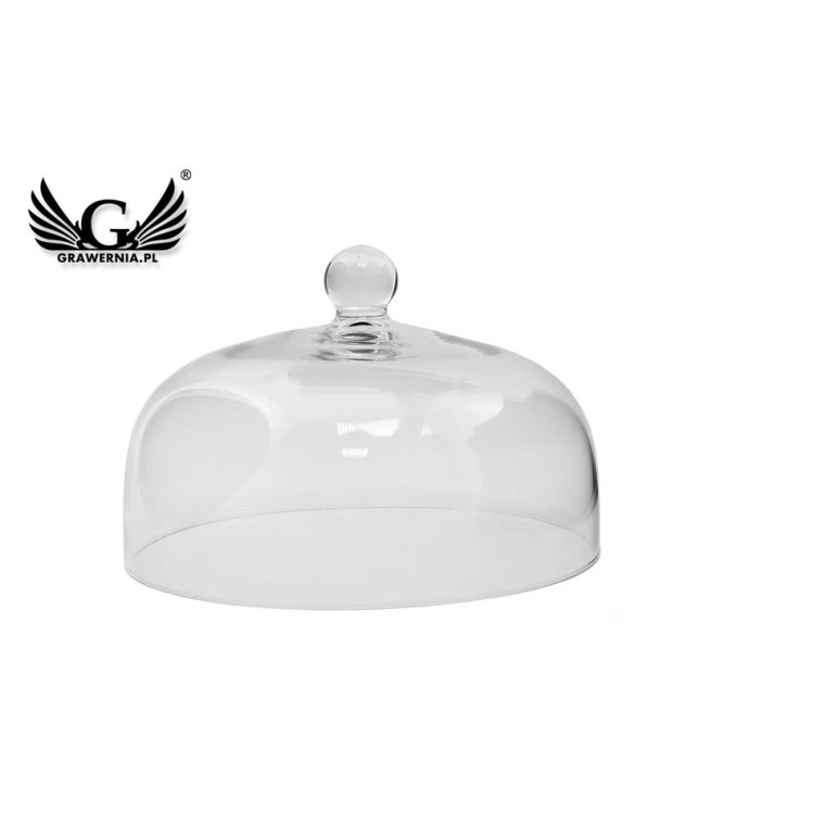 Glasplatte mit Haube - beliebige Gravur - PAT013