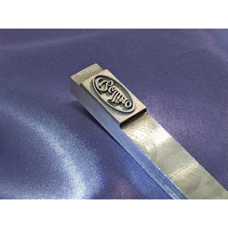 Stahlmatrize / Stempel 20x10,2mm Gravurtiefe etwa 1mm