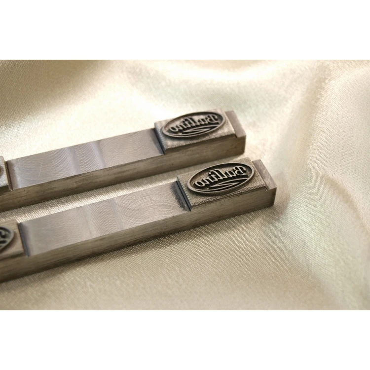 Stahlmatrize / Stempel 20x10,2mm Gravurtiefe etwa 1mm