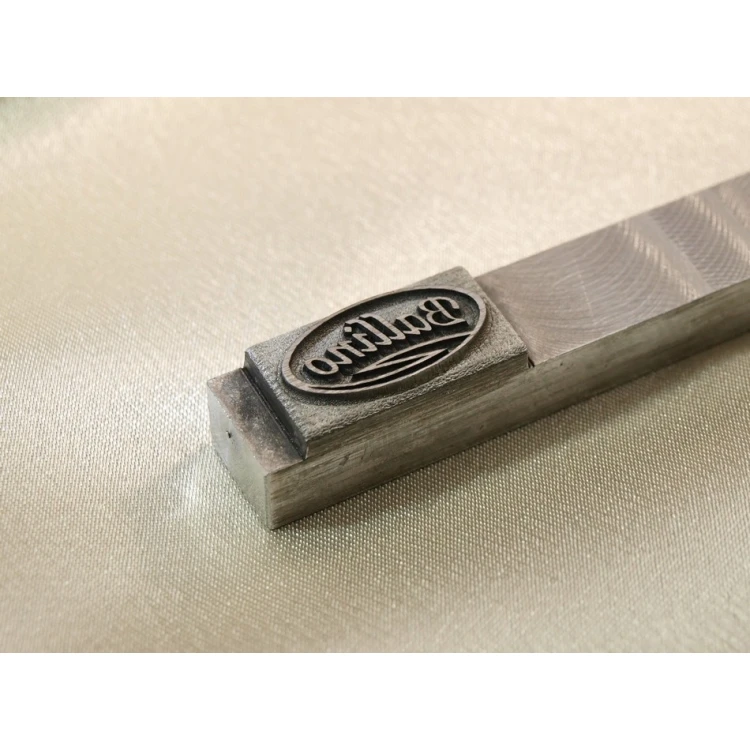 Stahlmatrize / Stempel 20x10,2mm Gravurtiefe etwa 1mm