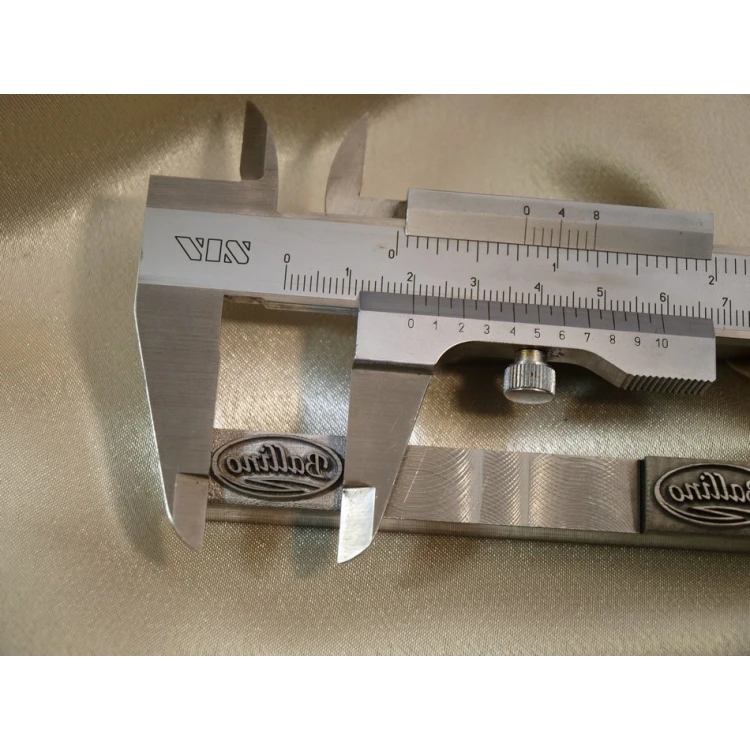Stahlmatrize / Stempel 20x10,2mm Gravurtiefe etwa 1mm