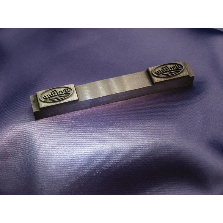 Stahlmatrize / Stempel 20x10,2mm Gravurtiefe etwa 1mm