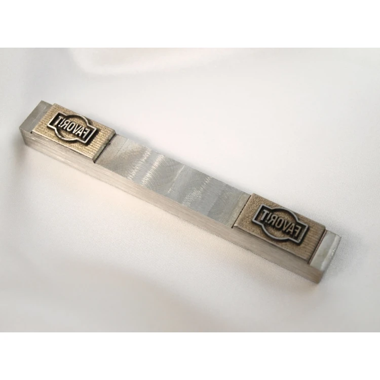 Stahlmatrize / Stempel 20x10,2mm Gravurtiefe etwa 1mm