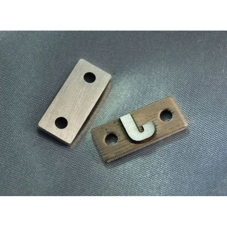 Stahlmatrize / Stempel 23x10mm Gravurtiefe etwa 1,5mm