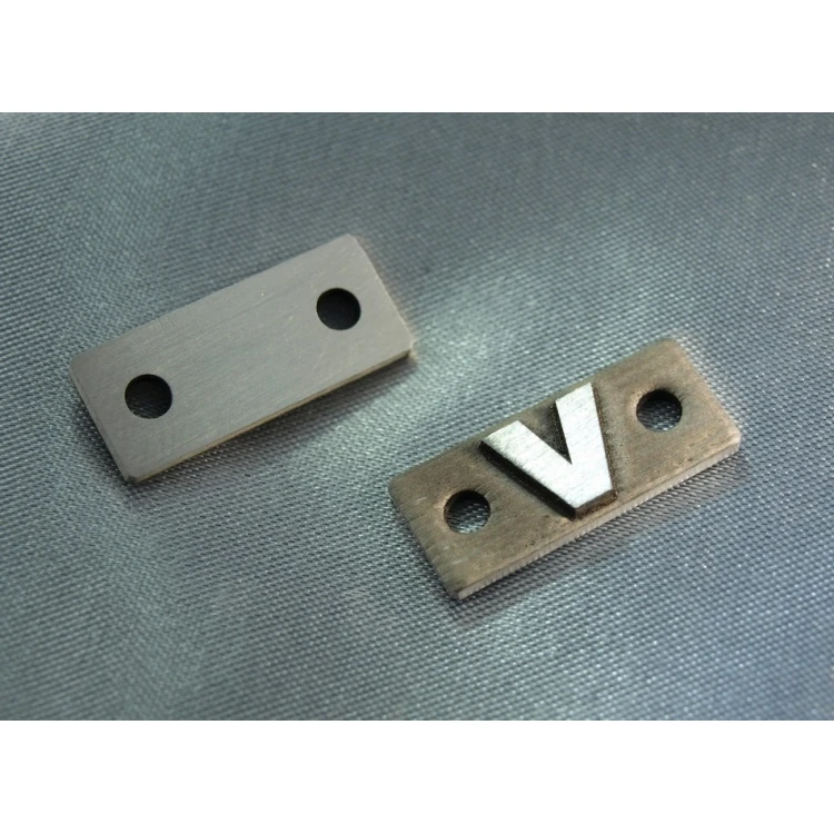 Stahlmatrize / Stempel 23x10mm Gravurtiefe etwa 1,5mm