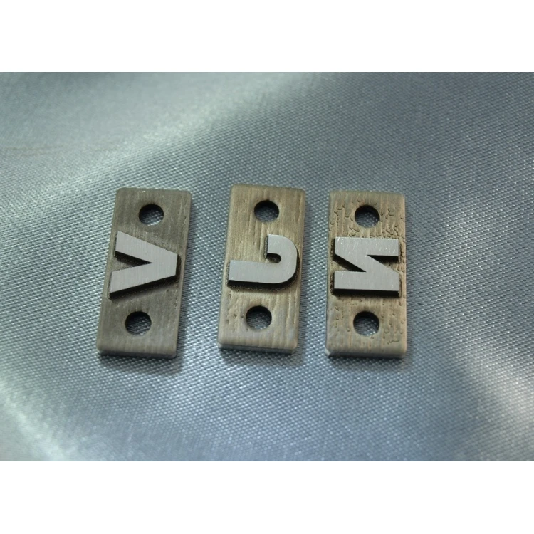 Stahlmatrize / Stempel 23x10mm Gravurtiefe etwa 1,5mm