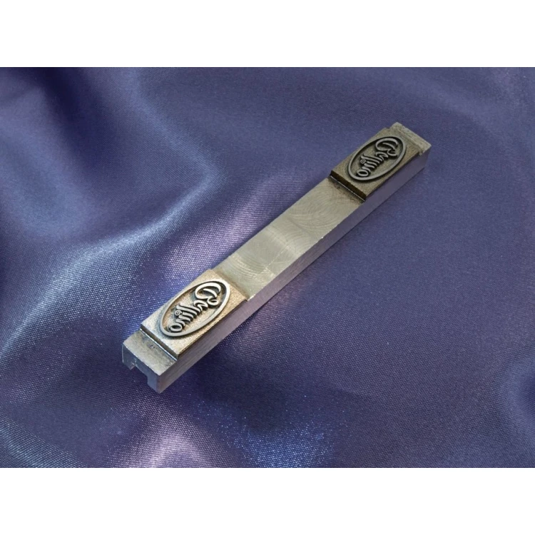 Stahlmatrize / Stempel 20x10,2mm Gravurtiefe etwa 1mm