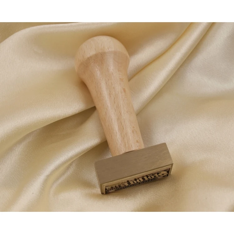 Messing-Matrize / Stempel 43x19mm Gravurtiefe etwa 1,5mm