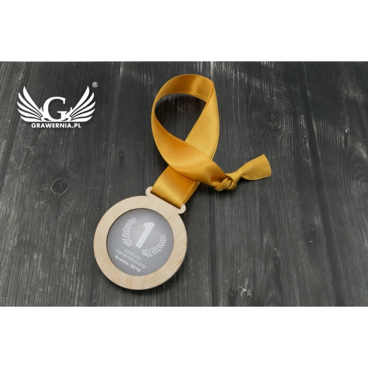 Premium Medaille - Pythagoras - Durchmesser: 70mm - UV-Druck - MGR063