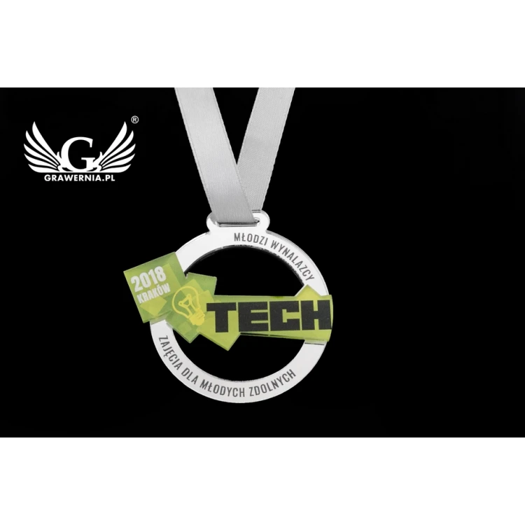 Premium Medaille - Genie - Abmessungen: 68x65mm - MGR077