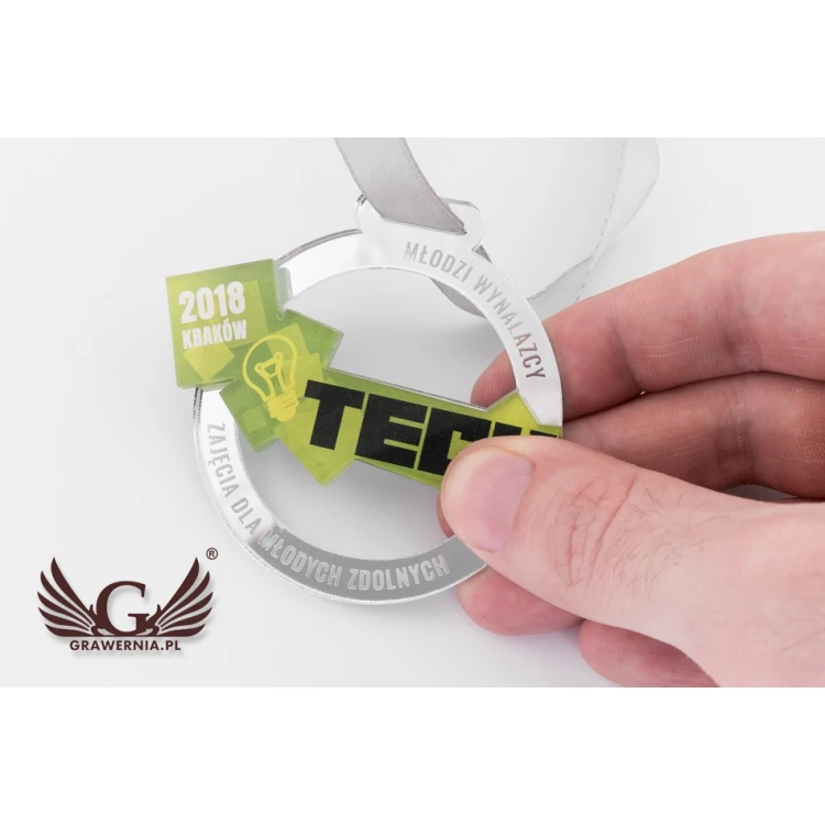 Premium Medaille - Genie - Abmessungen: 68x65mm - MGR077