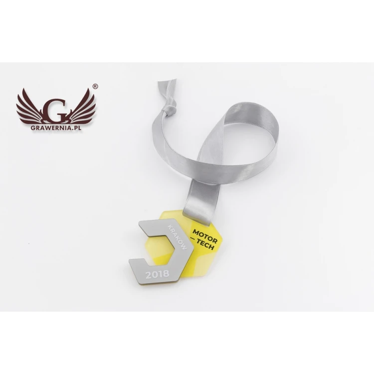 Premium Medaille - Motor-Tech - Abmessungen: 70x82mm - MGR076