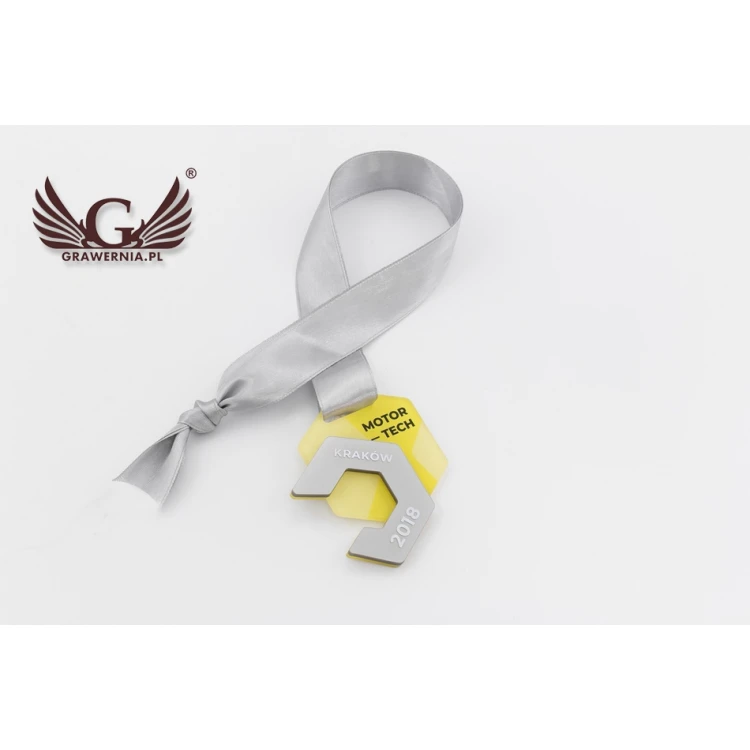 Premium Medaille - Motor-Tech - Abmessungen: 70x82mm - MGR076