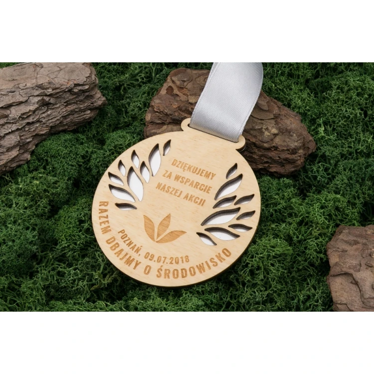 Premium Medaille - Natur - Durchmesser: 80mm - MGR075